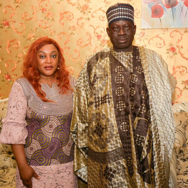CMC with the Emir of Borgu